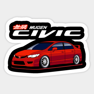 Civic Mugen JDM Car Sticker